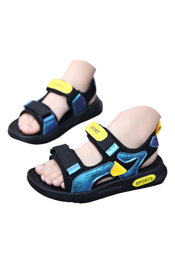Kids Sandals Boys Girls Lightweight Non Slip Athletic Sandals Hiking Walking Beach Water Shoes