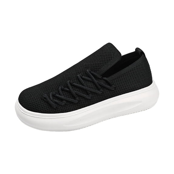 Mepaouo Kids Sneakers for Boys Girls Slip on Barefoot Shoes Toddler Minimalist Walking Shoes(Black,33)