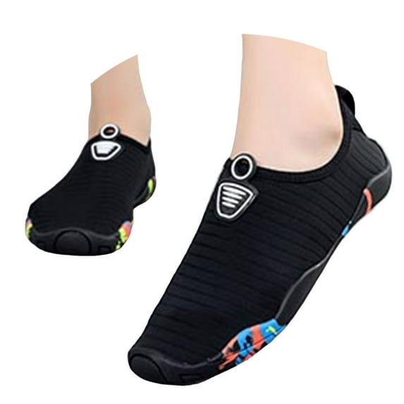 Mepaouo Kids Swim Water Shoes Toddlers Quick Dry Non Slip Sport Barefoot Aqua Socks for Boys Girls