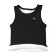 thumbnail image 1 of Mepaouo Kids Thermal Tank Top Fleece Lined Shirt Camisole Sleeveless Vest Warm Undershirt(Black,D), 1 of 4