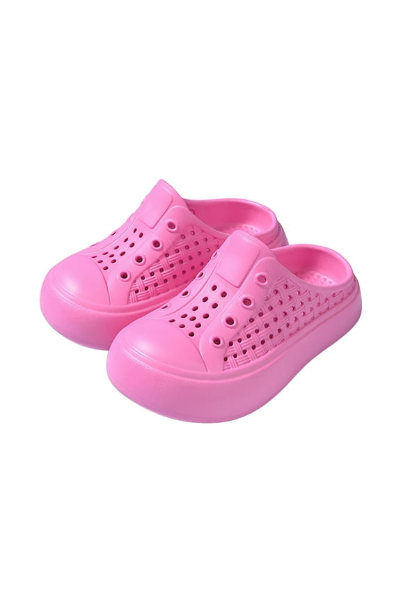 Kids Water Shoes Toddler Girls Boys Slip on Clog Mule Sneakers Breathable Casual Summer Sandals