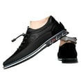thumbnail image 1 of Mepaouo Loafers for Men Lace-up Anti Slip Casual Shoes Business High Range Versatile Dress Shoes, 1 of 5