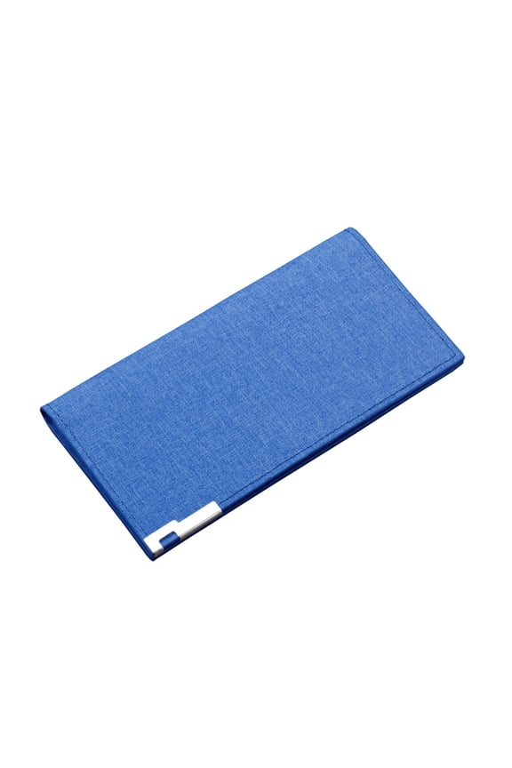 Long Leather Wallet for Men Bifold Checkbook Western Cowboy Vegan Card Holder Clutch Purse