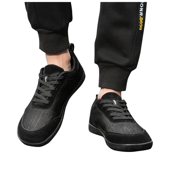 Mepaouo Men Canvas Low Top Shoes Lace up Walking Fashion Sneakers Gym Workout Running Shoes