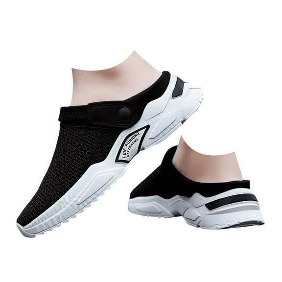 Mepaouo Men Casual Slippers Soft Sole Breathable Lightweight Walking Shoes Sports Leisure Running Shoes
