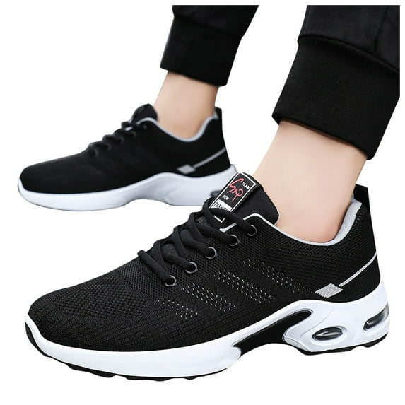 Mepaouo Men's Air Running Shoes Road Tennis Walking Sneakers for Men Non Slip Jogging Athletic Shoes