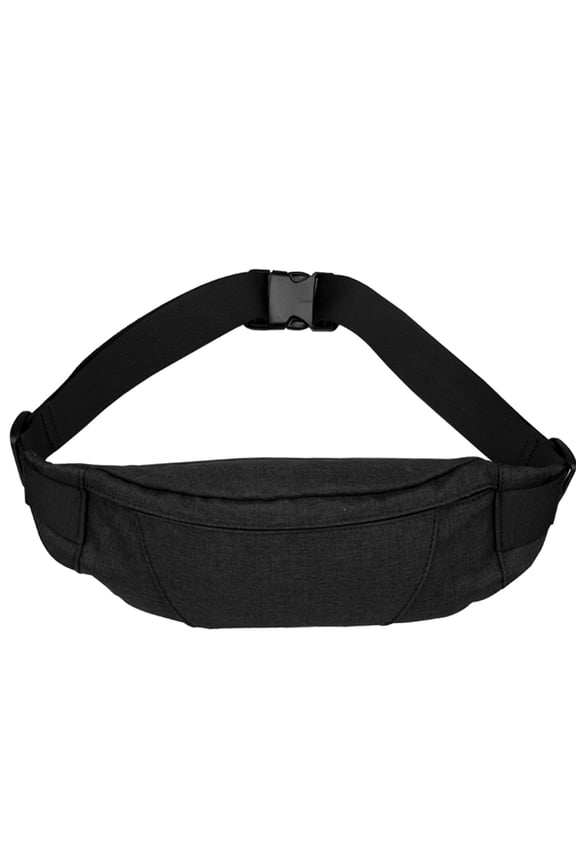 Men's Fanny Pack Small Sling Backpack Cell Phone Chest Belt Bag Crossbody Sport Purse(Black)