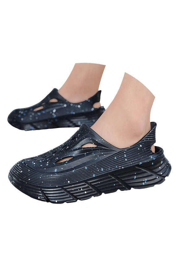 Men's Garden Clogs Water Shoes Non Slip Shower Slippers Summer Outdoor Beach Walking Sandals