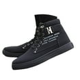 thumbnail image 1 of Mepaouo Men's High Top Casual Shoes Suede Lace up Ankle Boots Arch Support Running Walking Sneakers, 1 of 7
