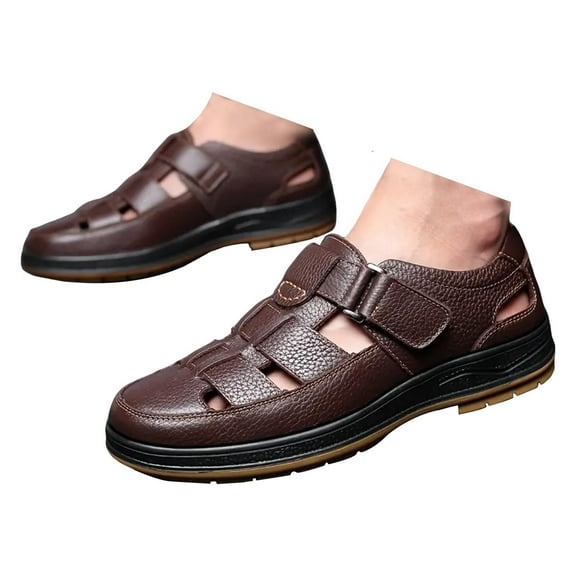 Mepaouo Men's Leather Shoes Casual Dress Oxfords Shoes Working Business Formal Derby Sneakers