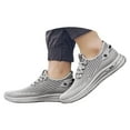 thumbnail image 1 of Mepaouo Men's Non Slip Running Shoes Mesh Breathable Casual Walking Fashion Sneakers(Grey,10.5), 1 of 7