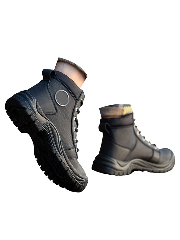 Men's Waterproof Hiking Boots Chukka Casual Walking Ankle Booies Trekking Climbing Boots for Men