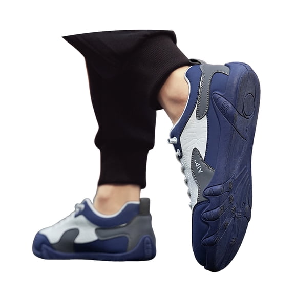 Mepaouo Men's Waterproof Hiking Shoes Trekking Backpacking Non Slip Outdoor Work Walking Sneakers