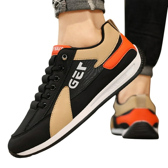 Mepaouo Mens Bowling Shoes Stylish Lightweight Casual Workout Gym Walking Running Shoes Sneakers(Black,8.5)