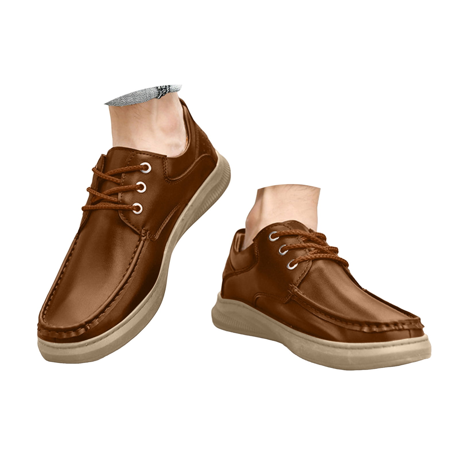 Mepaouo Mens Casual Oxfords Classic Soft Dress Shoes Formal Business Lace up Derby Sneakers for Men, Men's, Size: 12, Brown Mepaouo Mens Casual Oxfords Classic Soft Dress Shoes Formal Business Lace up Derby Sneakers for Men, Men's, Size: 12, Brown