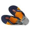 thumbnail image 1 of Mepaouo Mens Flip Flops Arch Support Comfortable Beach Thong Sandals Cushion Slip on Slippers Blue Size 8, 1 of 6