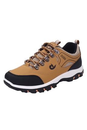 Mens Hiking Shoes Athletic Wide Toe Climb Running Shoes Non Slip Walking Shoes with Arch Support