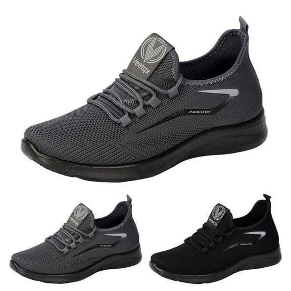 Mepaouo Mens Running Shoes Tennis Gym Sneakers Casual Slip on Walking Athletic Workout Sports Shoes