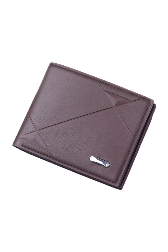 Mens Small Leather Wallet RFID Blocking Bifold Minimalist Western Purse with Credit Cards
