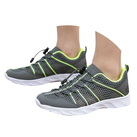 Mepaouo Mens Water Shoes Quick Dry Aqua Shoes Barefoot Walking Shoe for Beach Surf Hiking Pool Sports