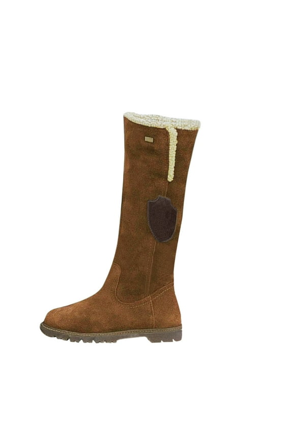 Mid Calf Boots Winter Warm Lined Waterproof Snow Boots Comfortable Walking Boots