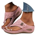 thumbnail image 1 of Mepaouo Orthopedic Sandals for Women Comfortable Dressy Walking Flip Flops Summer Beach Shoes Slides, 1 of 5