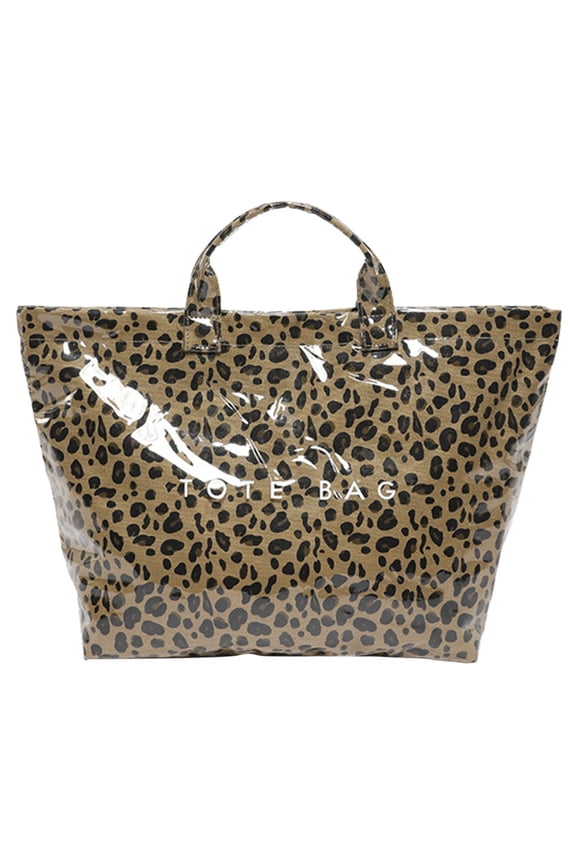 Tote Bag Women's Letters Print Large Fashion Carry All Bag Top Handle Clear Hobo Handbag