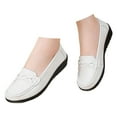 thumbnail image 1 of Mepaouo Penny Loafers for Women Classic Driving Walking Moccasins Business Casual Slip on Flat Shoes, 1 of 7
