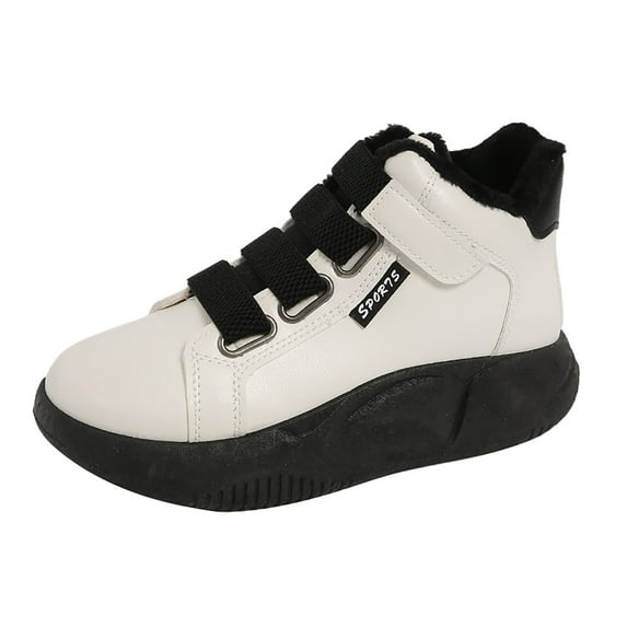 Mepaouo Platform Sneakers for Women Walking Slip Resistant Work Shoes Thick Wedge Casual Shoe(Black,5.5)