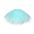 thumbnail image 1 of Mepaouo Princess Puffy Layered Skirt Ballet Tutu Skirts Women and Big Girl's Dance Dress for Party, 1 of 3