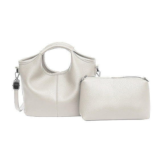 Mepaouo Purse for Women Small Crossbody Bags Leather Top Handle Satchel Ladies Shoulder Handbags