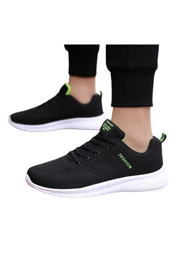 Running Shoes Air Slip On Shoes for Men Walking Tennis Fashion Sneakers with Memory Foam