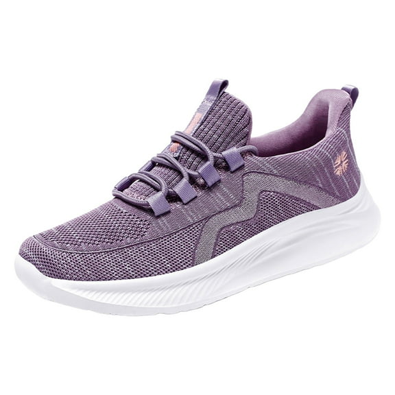 Mepaouo Running Shoes for Women Wide Width Orthopedic Tennis Sneakers Non Slip Diabetic Walking Flats