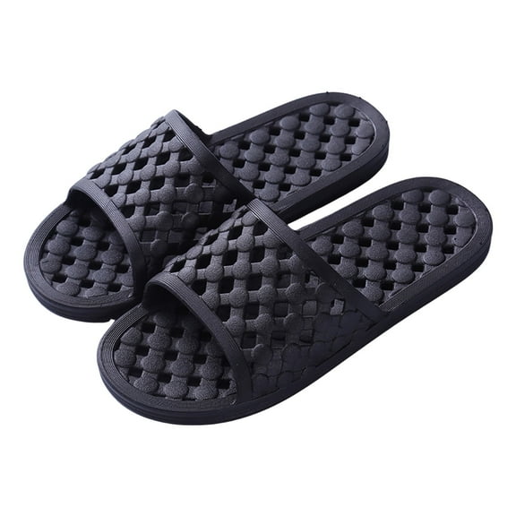 Mepaouo Shower Shoes for Women Men Non Slip Beathroom Slippers Pool Slides Sandals with Drain Holes