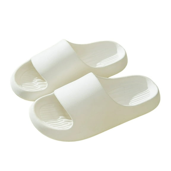 Mepaouo Shower Shoes for Women Men Quick Dry Bathroom Slippers Comfort Slip on House Slides Sandals