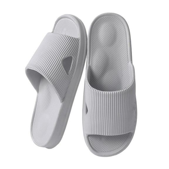 Mepaouo Shower Shoes for Women Men Quick Dry Home Bathroom Slippers Non Slip Summer Bath Slides