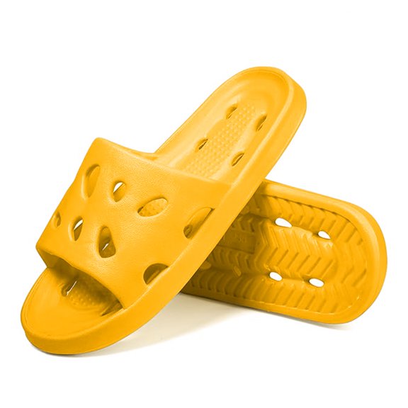 Mepaouo Shower Shoes for Women Men Quick Drying Non Slip Bathroom Slippers House Slide Sandals Size 7-10