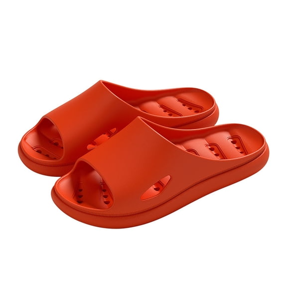 Mepaouo Shower Shoes for Women Men Soft Slide Sandals Quick Drying Bathroom Slippers with Drain Holes