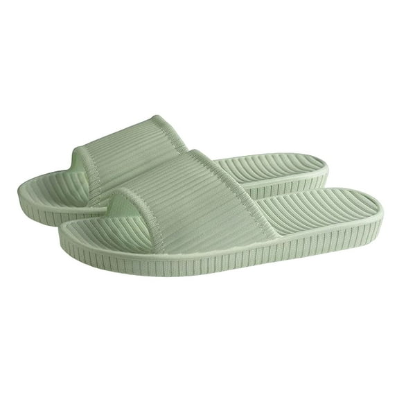 Mepaouo Shower Slippers for Women Men Quick Drying Slide Sandals Non Slip Bathroom House Shoes