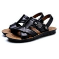 thumbnail image 1 of Mepaouo Slides Sandals for Men Adjustable Straps Summer Beach Sandal Casual Walking Shoes Size 5.5-9.5, 1 of 9
