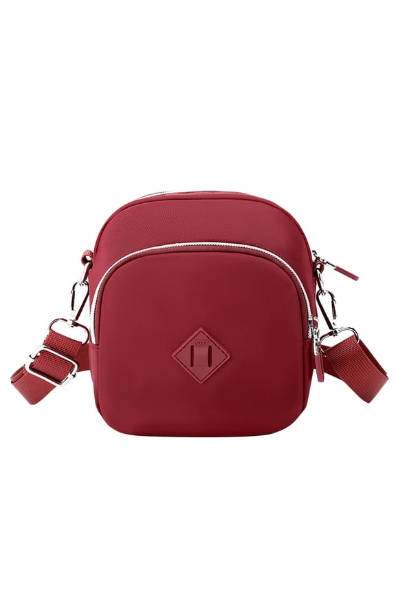 Small Crossbody Messenger Bag Anti-Theft Sports Tote Handbag Casual Shoulder Mini Satchel()