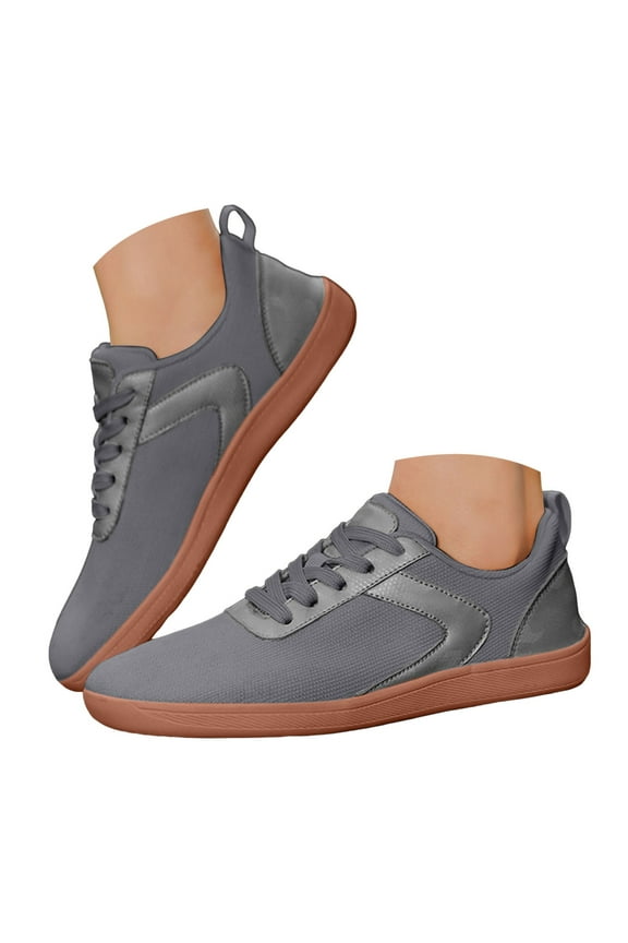 Sneakers Women Men Lace Up Lightweight Couple Shoes Comfy Running Shoes for Gym Workout