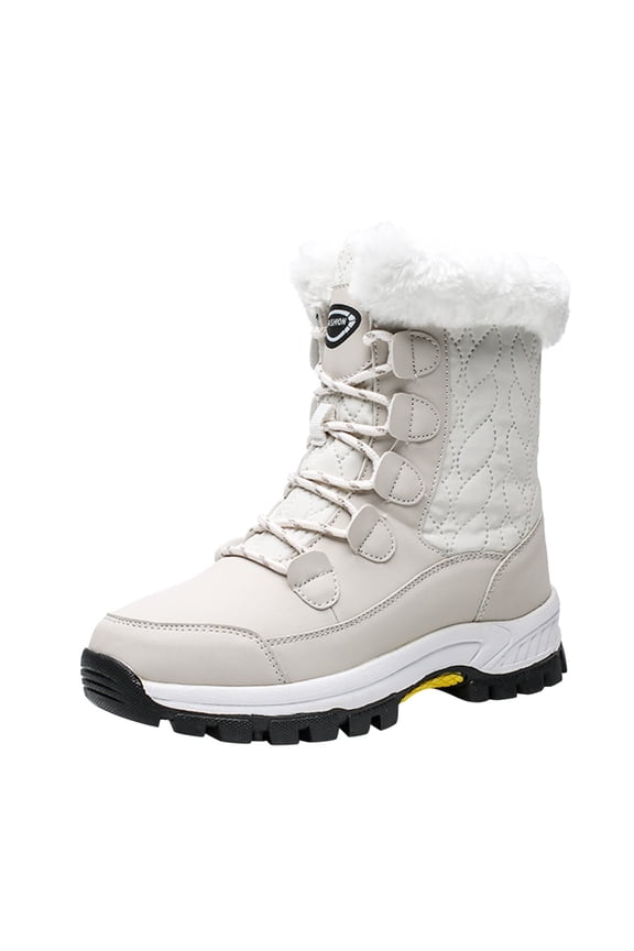 Snow Boots Womens Waterproof Anti Slip Warm Winter Boots Lined Comfortable Walking Boots