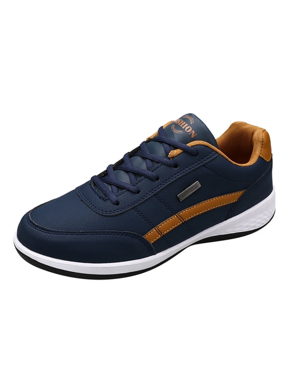 Mepaouo Sports Shoes Mens Lace-Up Wide Width Gym Workout Sneakers Fashion Basketball Shoes All Seasons