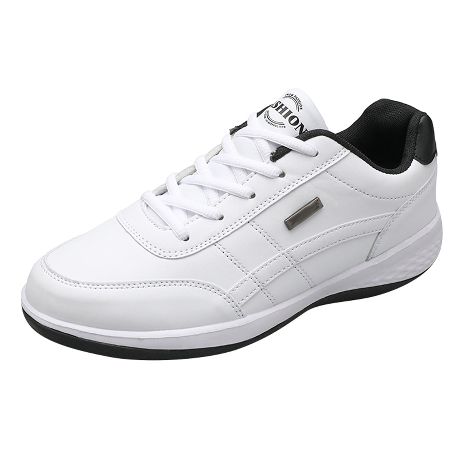 Mepaouo Sports Shoes Mens Lace-Up Wide Width Gym Workout Sneakers Fashion Basketball Shoes All Seasons