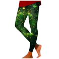 thumbnail image 1 of Mepaouo St Patrick's Day Women's Printed Leggings Irish Shamrock Sexy Tight Trousers Sizes S-2X, 1 of 5