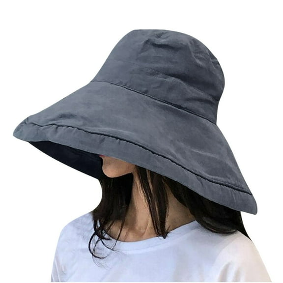 Mepaouo Sun Hat with Neck Flap Sun Shade Floppy Gardening Hat for Big Heads Travel Summer Caps