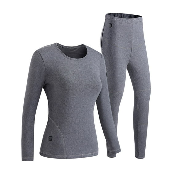Mepaouo Thermal Underwear Women Ultra-Soft Long Johns Set Fleece Lined Winter Warm Base Layer
