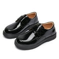 thumbnail image 1 of Mepaouo Toddler Boys Girls Dress Shoes Little Kid Leather Oxfords School Uniform Wedding Flats Loafers, 1 of 9