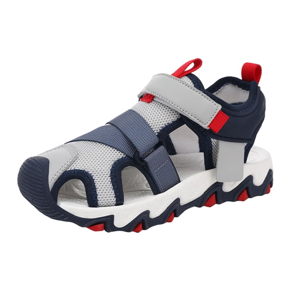 Mepaouo Toddler Boys Girls Water Shoes Breathable Quick Dry Sport Beach Sandals Kids Barefoot Slides